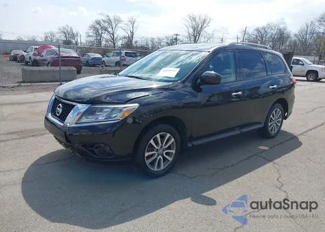 2016 Nissan Pathfinder S z USA, uszkodzony, nr VIN 5N1AR2MM3GC631221
